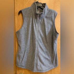 Women’s Grey Fleece Vest
